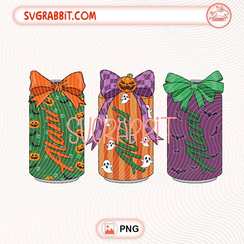 Coquette Bow Alani Drink Halloween PNG Alani Energy PNG 300 DPI transparent background for shirts mugs tumblers stickers decals drink lover gifts and Halloween crafts