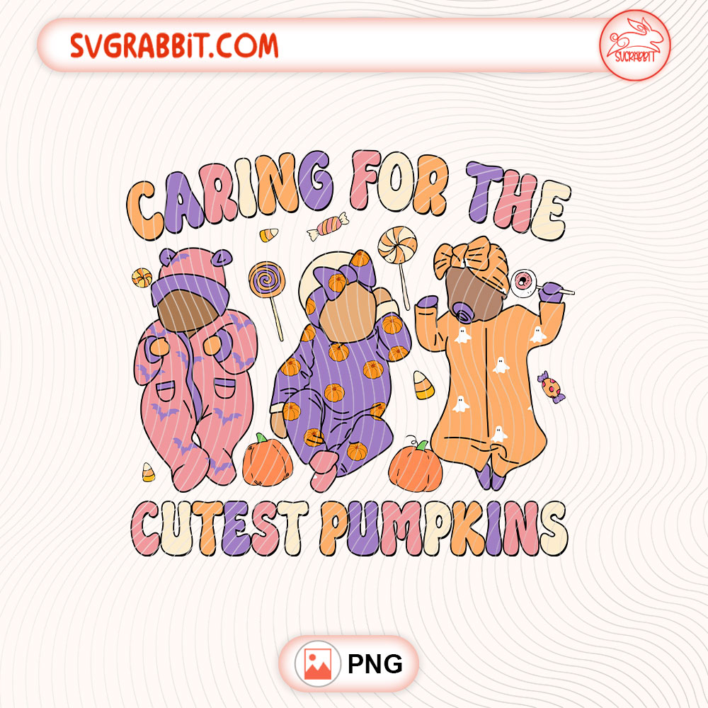 Delivering Cutest Pumpkins Labor Delivery Nurse PNG 300 DPI transparent background for shirts mugs tumblers stickers decals nurse gifts and fall crafts