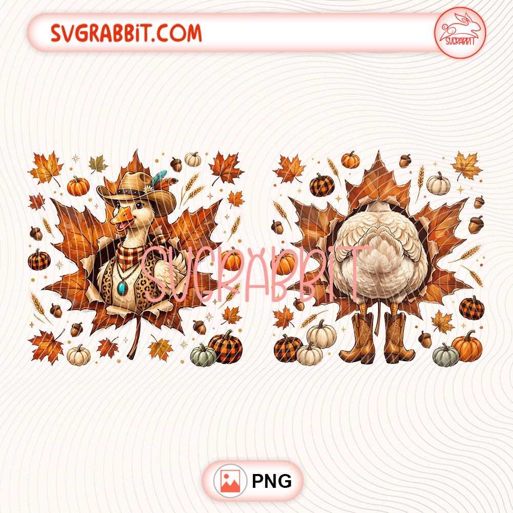 Fall Goose PNG Funny Cozy Goose PNG Autumn Goose PNG 300 DPI transparent background for shirts mugs tumblers stickers decals fall crafts and goose lover gifts