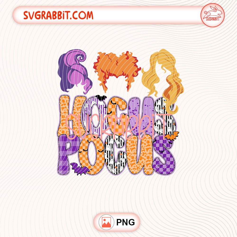 Hocus Pocus Halloween PNG Witch Halloween PNG Halloween PNG 300 DPI transparent background for shirts mugs tumblers stickers decals Halloween gifts and spooky season crafts