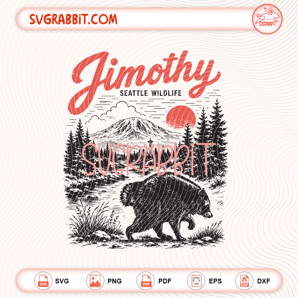 Jimothy Raccoon SVG Viral Seattle Raccoon SVG Round King SVG digital download for Cricut Silhouette shirts mugs tumblers stickers decals and funny animal crafts