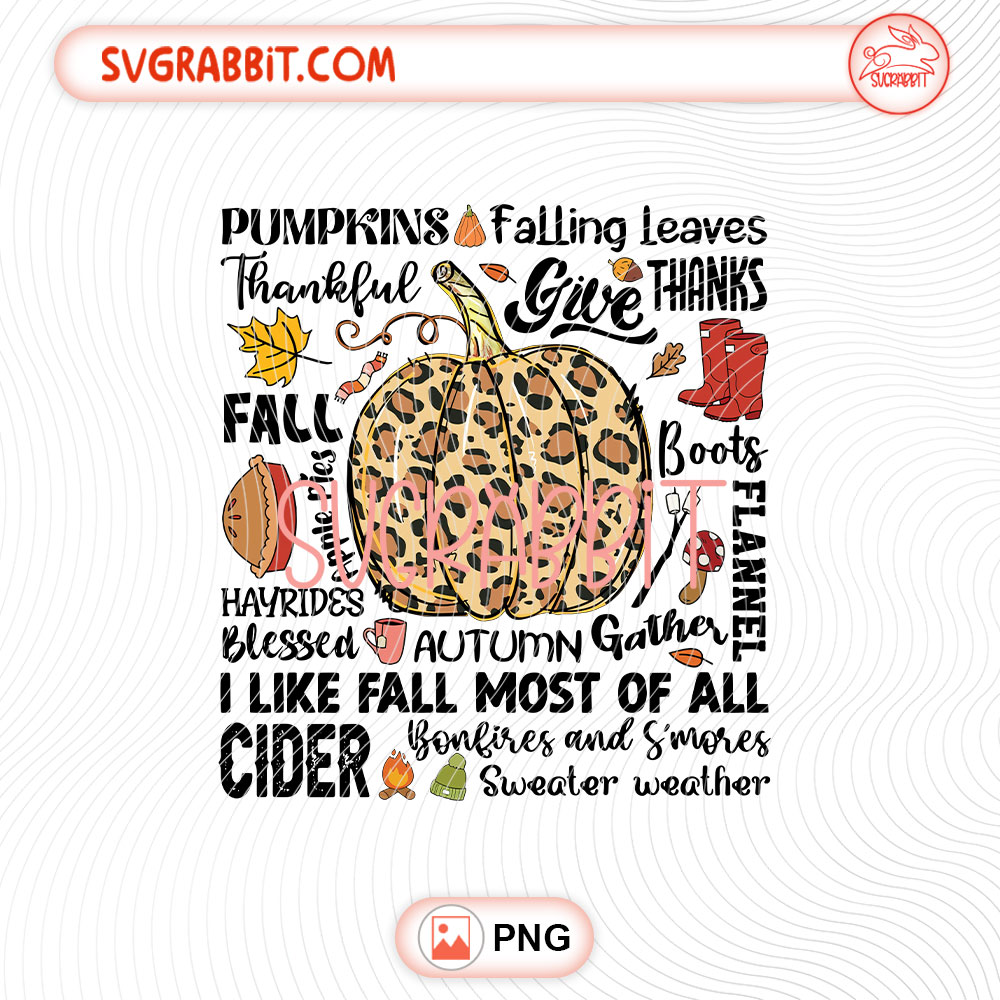 Leopard Pumpkin Thanksgiving PNG 300 DPI transparent background for fall shirts mugs tumblers stickers decals Thanksgiving gifts and DIY crafts