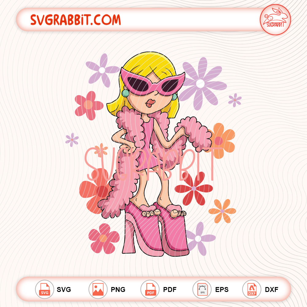 Lizzie McGuire Fashion SVG Vintage 90s Cartoon SVG digital download for Cricut Silhouette shirts mugs tumblers stickers decals and retro fashion crafts