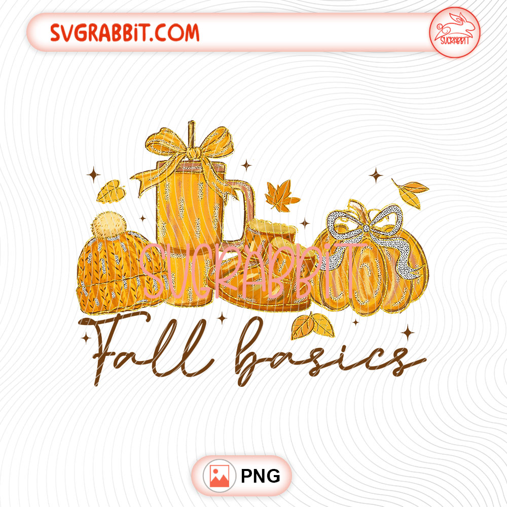 Preppy Brushstroke Fall Basics Floral PNG fall vibes design for shirts mugs tumblers stickers and gifts