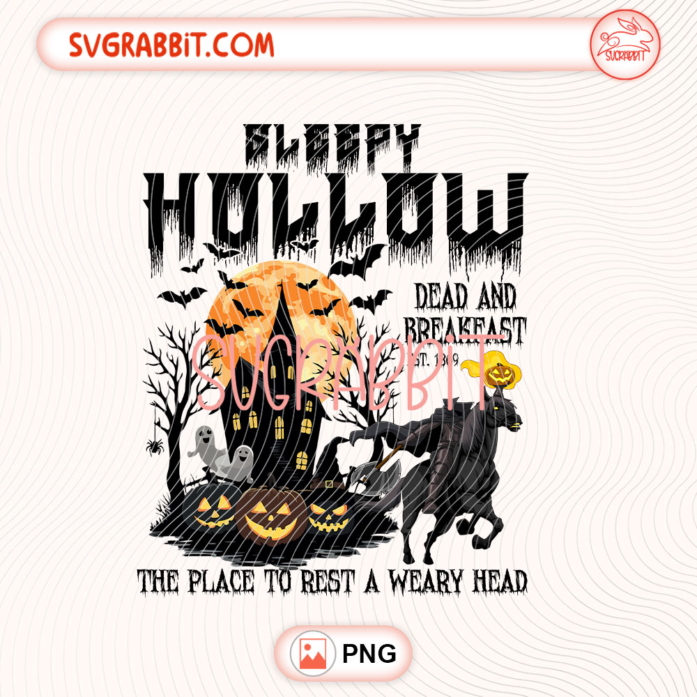 Sleepy Hollow Halloween PNG Headless Horseman Halloween PNG 300 DPI transparent background for shirts mugs tumblers stickers decals Halloween outfits and spooky crafts