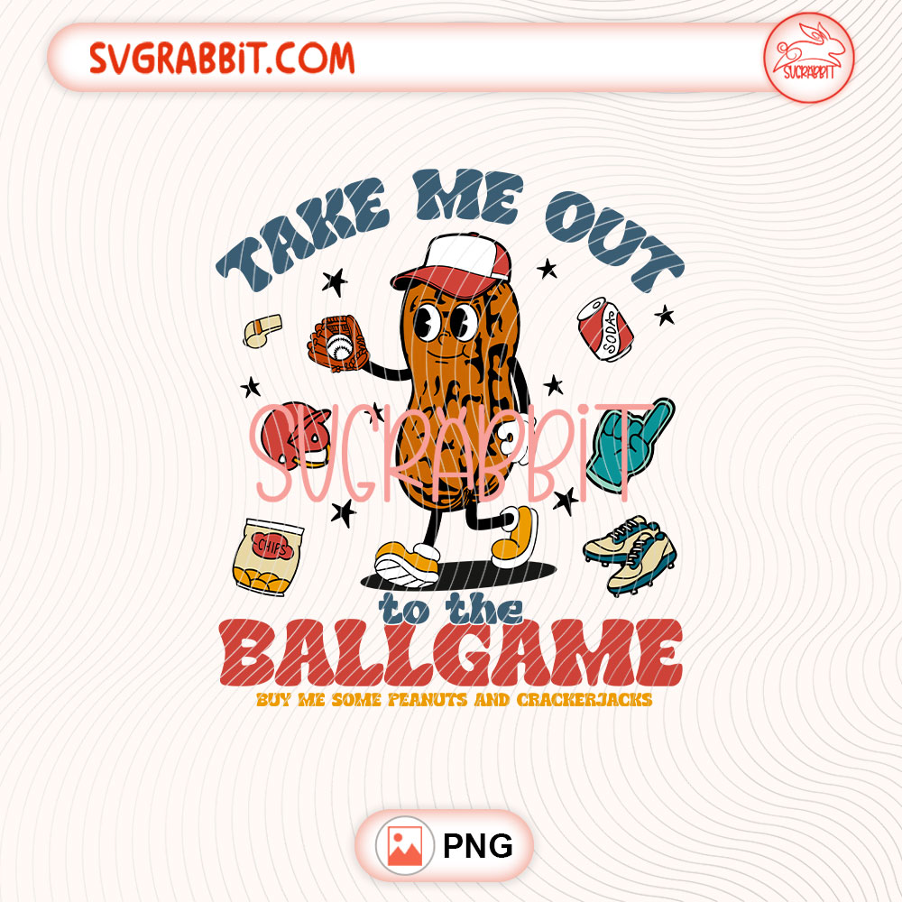 Take me out to The Ballgame Baseball Mom Mothers Day PNG