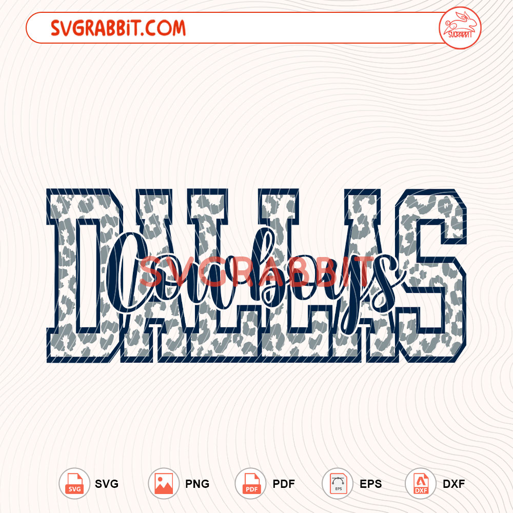 Dallas Cowboys Football SVG Dallas Football SVG Football SVG digital download for shirts mugs tumblers stickers decals football gifts game day Cricut and Silhouette crafts
