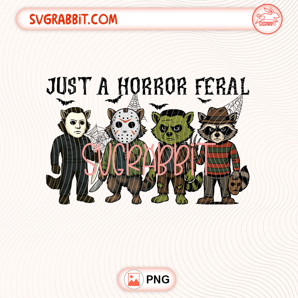 Just A Spooke Paw Funny Raccoon Horror Halloween PNG 300 DPI transparent background for shirts mugs tumblers stickers decals Halloween crafts and raccoon lover gifts