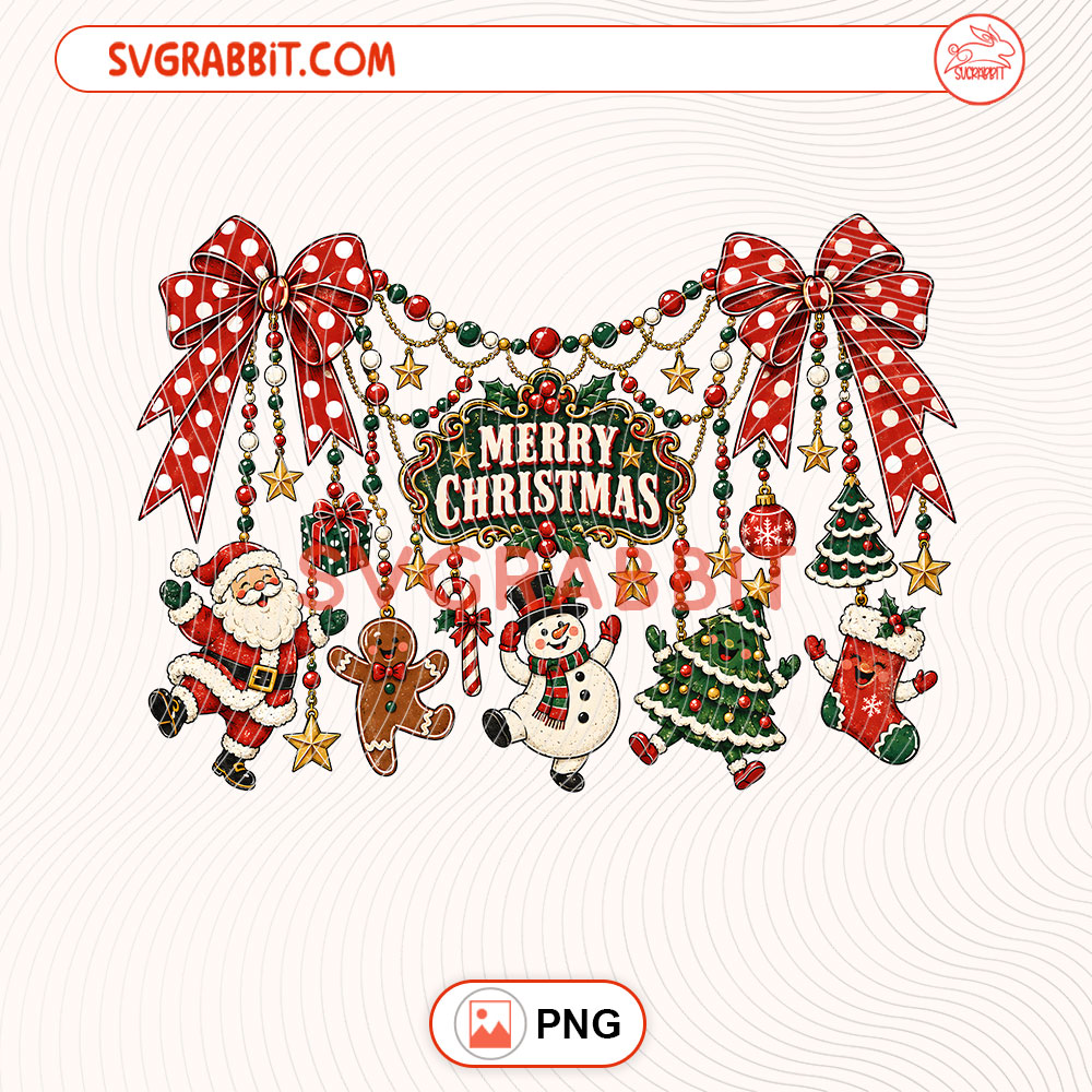 Coquette Bow Polka Dot Christmas PNG Christmas Bow PNG for shirts mugs tumblers stickers sublimation gifts and holiday crafts