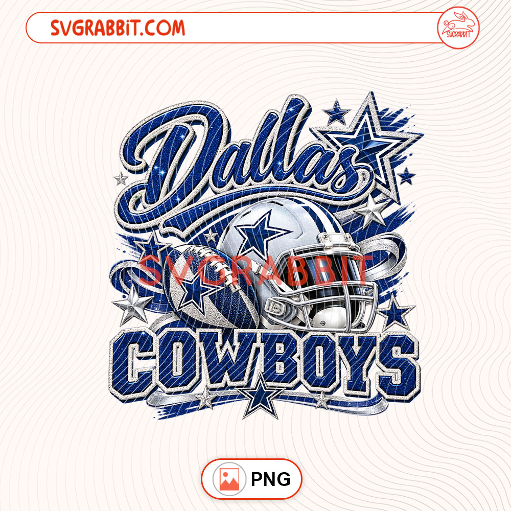 Dallas Cowboys Football PNG Dallas Star Helmet PNG 300 DPI transparent background for shirts mugs tumblers stickers decals football gifts and game day crafts