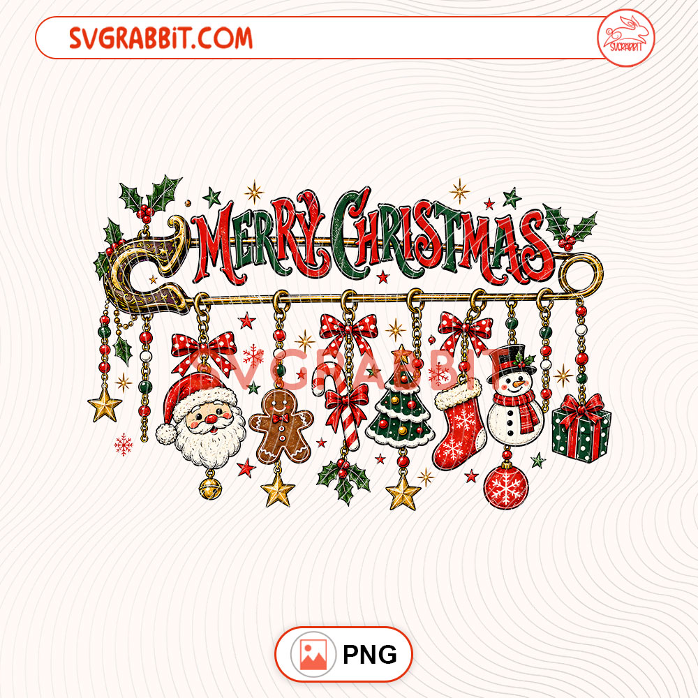 Merry Christmas Element PNG Santa Claus Christmas PNG for shirts mugs tumblers stickers sublimation gifts and holiday crafts