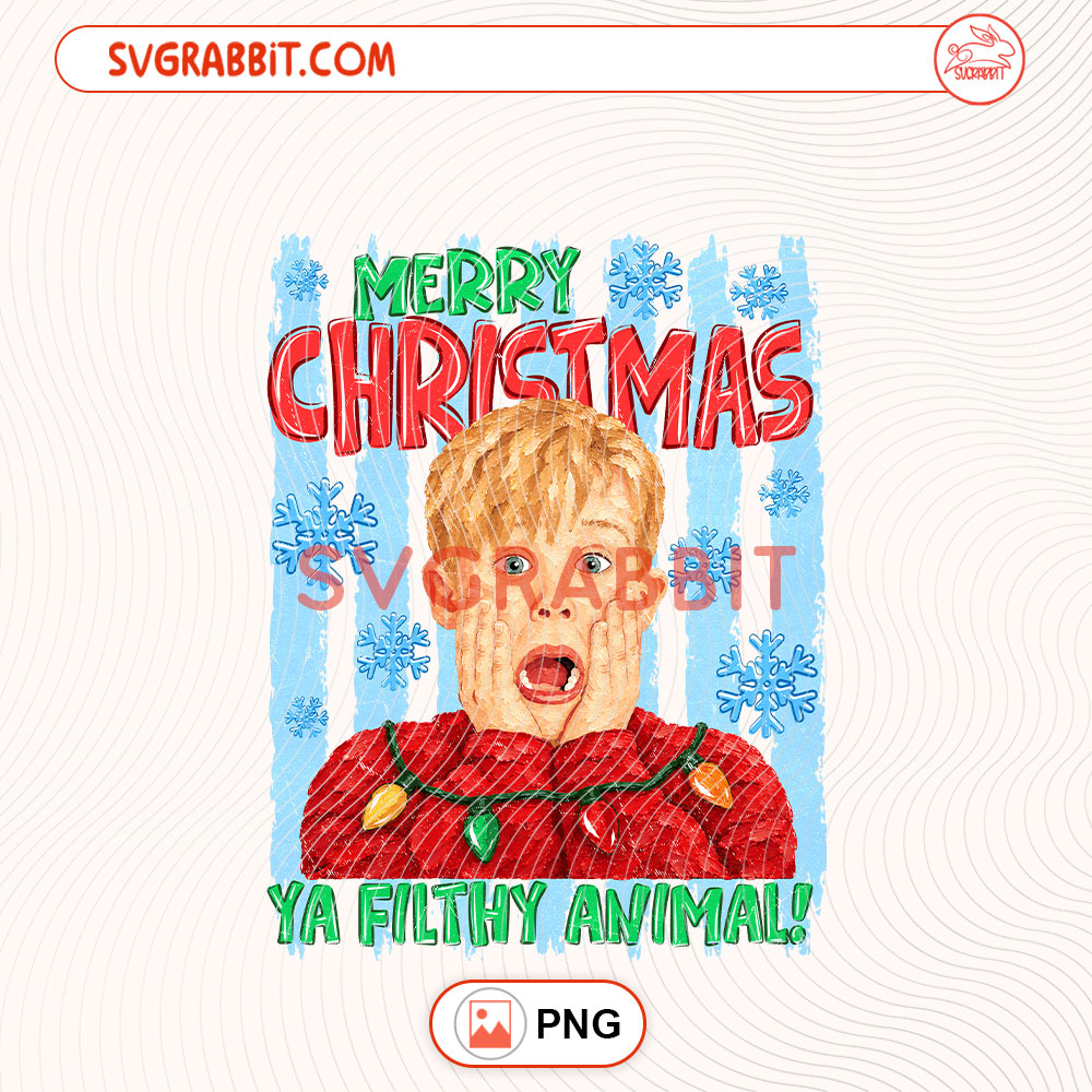 Merry Christmas Home Alone Movie PNG Merry Christmas PNG for shirts mugs tumblers stickers sublimation gifts and holiday crafts