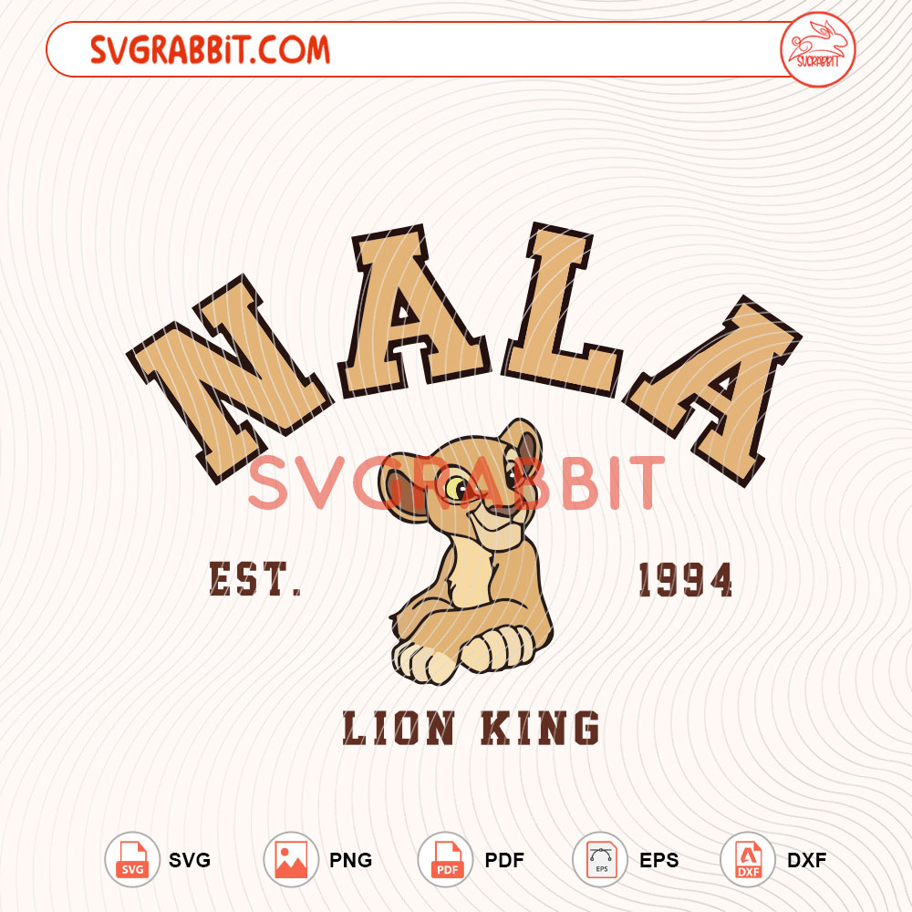 Nala Lion King EST 1994 SVG Disney Lion King SVG