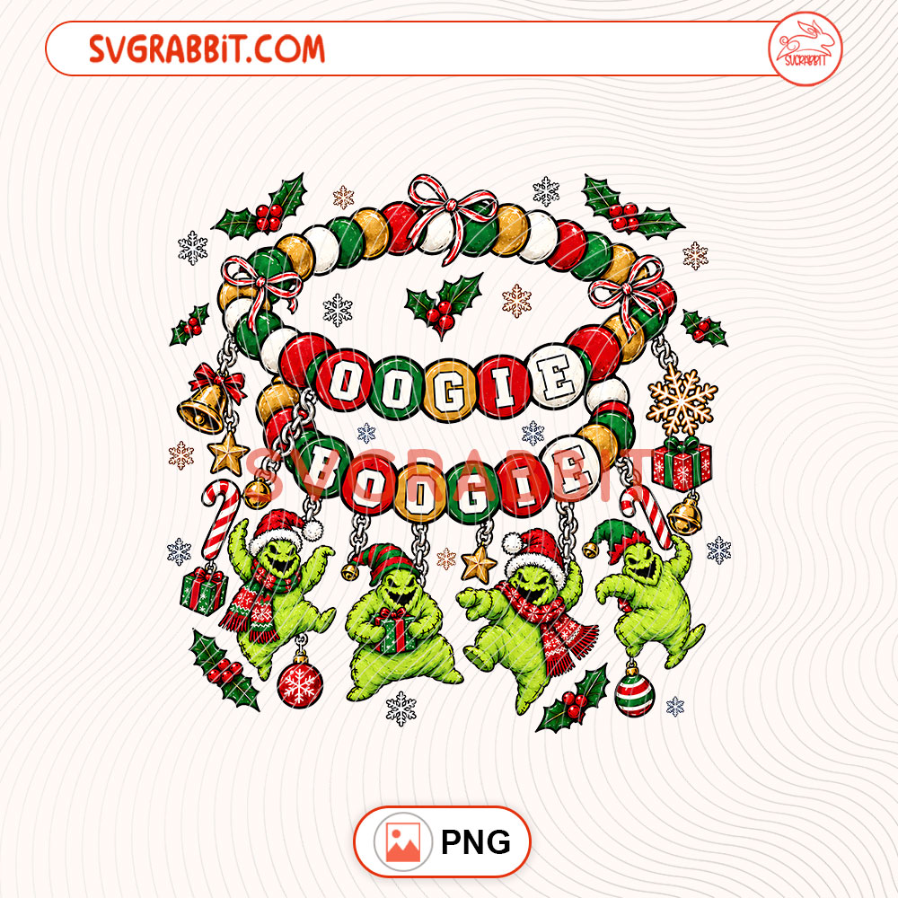 Oogie Boogie Christmas PNG Nightmare Before Christmas PNG for shirts mugs tumblers stickers sublimation gifts and holiday crafts