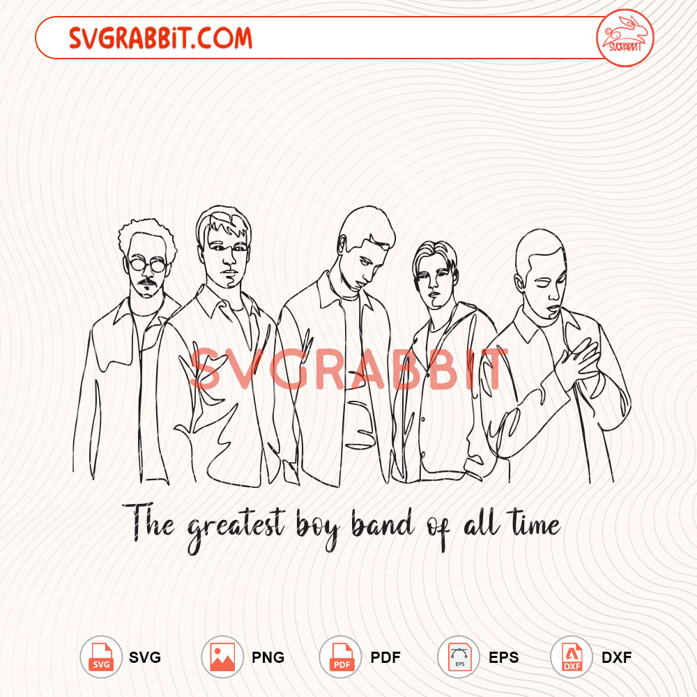 The Greatest Boy Band Of All Time SVG Düsseldorf 2026 SVG digital download for Cricut Silhouette shirts crop tops mugs tumblers stickers decals and music fan crafts