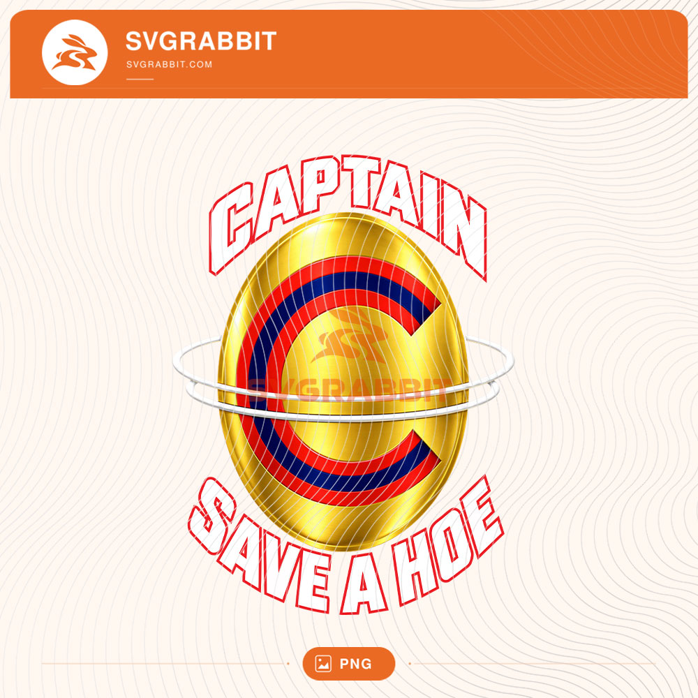 Captain Save a Hoe Cost PNG Funny Superman Logo PNG for funny shirts sweatshirts mugs tumblers stickers sublimation gag gifts and superhero inspired crafts