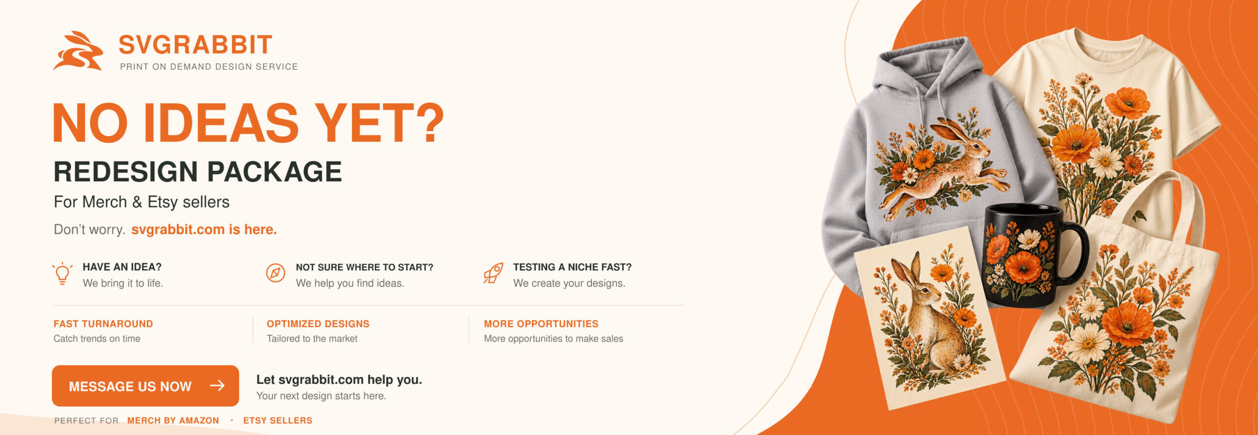 SVGRABBIT homepage banner